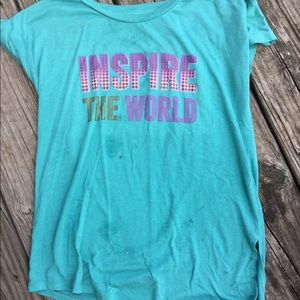 Aqua Inspire The World Shirt